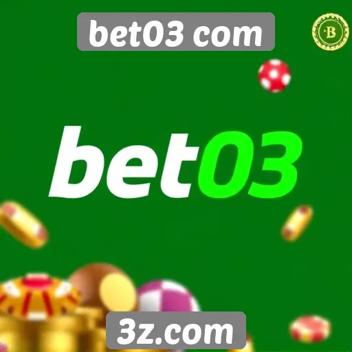Interface e usabilidade da plataforma bet03 com