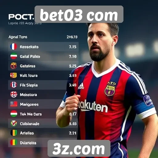 Estatísticas de jogadores no site bet03 com